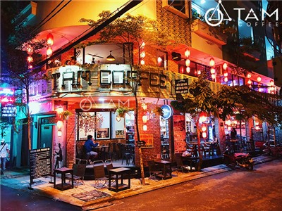 Dân tình đổ gục với quán cafe Đèn lồng đỏ rực Tâm Coffee - Tâm Shoppe